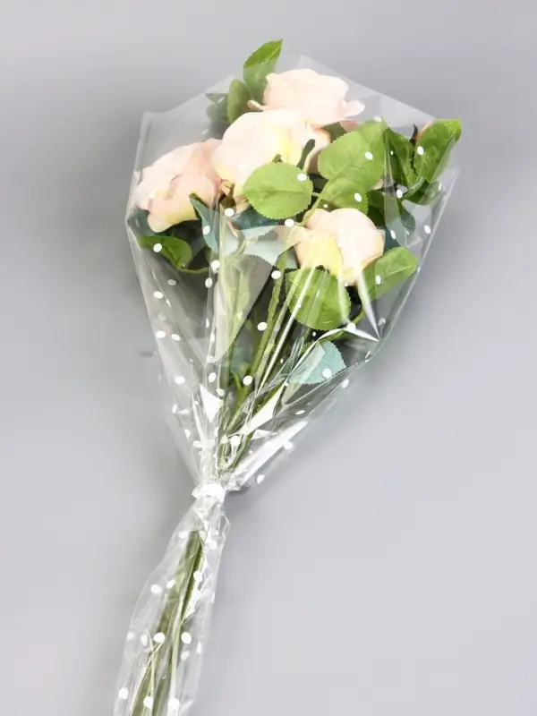 Пакет для цветов конус мини "Алиса", 30 х 60 см