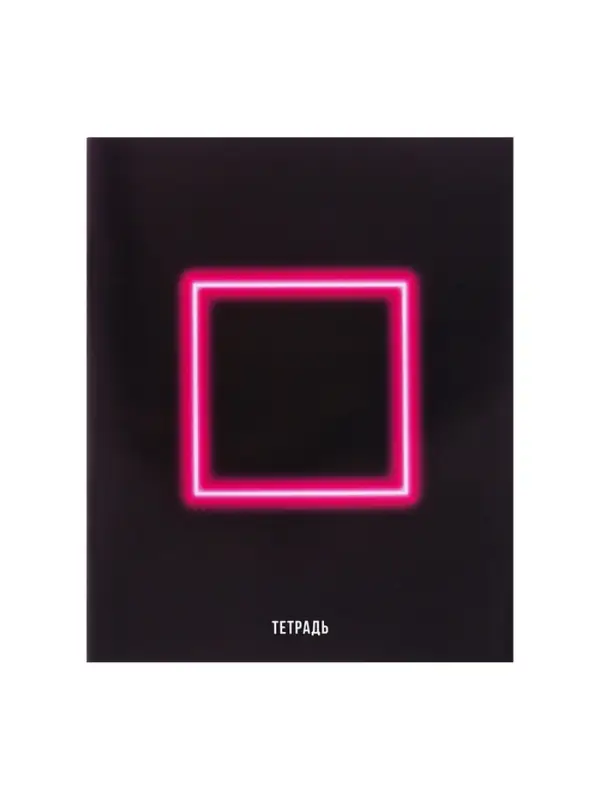 Тетрадь 48 листов в клетку Calligrata &laquo;Фигуры&raquo;, обложка мелованная бумага, блок №2 (серые листы) МИКС