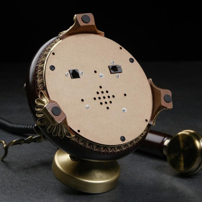 Ретро-телефон Ретро-телефон "Альсено", выложенный лаврами, 23 х 26 см