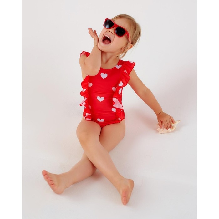 Купальник детский KAFTAN «Сердца», рост 86-92 (28) Купальник детский KAFTAN «Сердца», рост 86-92 (28)