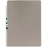 Ежедневник Flexpen, недатированный, серебристо-бирюзовый