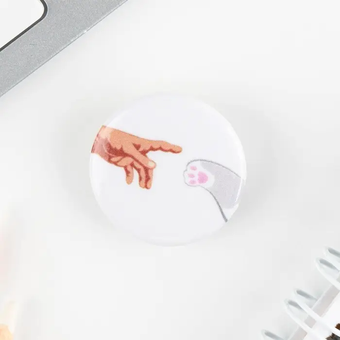 Значок металлический , закатной &laquo;Смирись я девушка&raquo;, 25 мм, МИКС