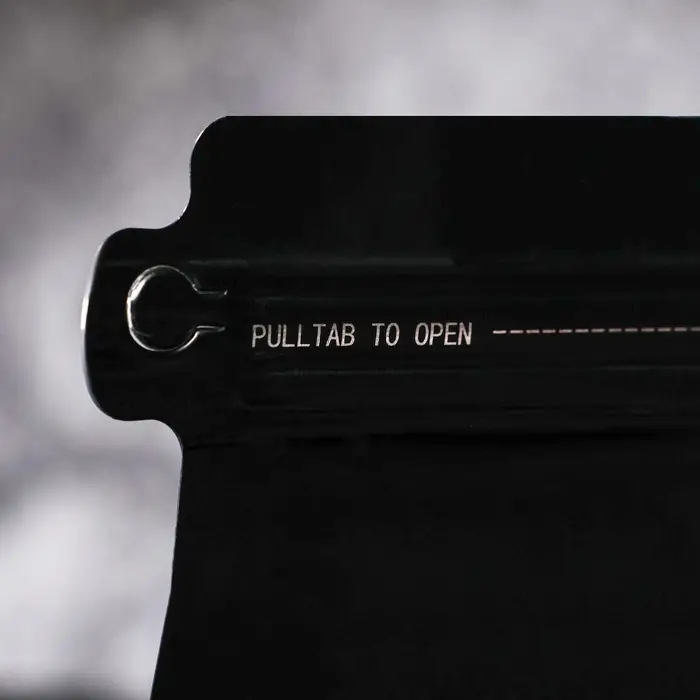 Пакет восьмишовный с замком, чёрный,17.5 х (19.5&times;22.5) х 4.5