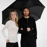 Складной зонт U.090, черный