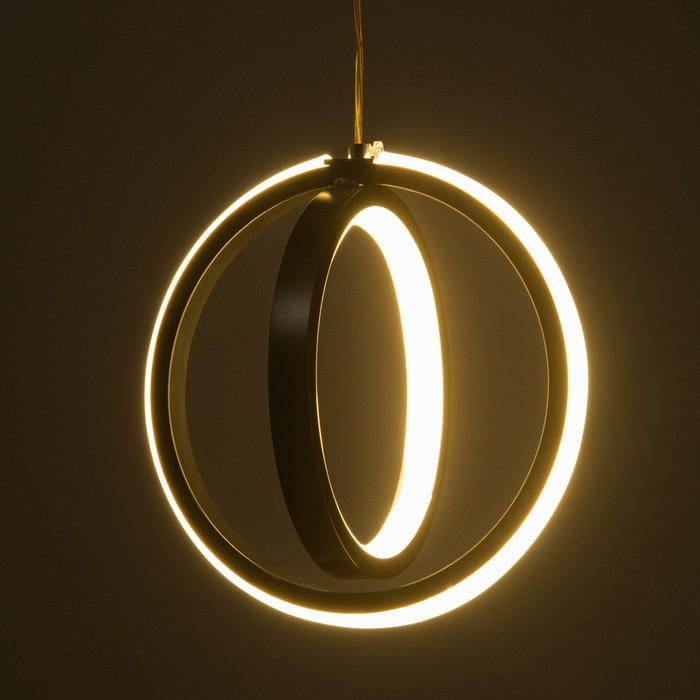 Бра Бра "Ронда" LED 20Вт 6000К черный 17х77 см