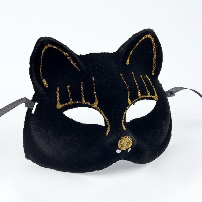 Маска карнавальная &laquo;Черная кошка&raquo;