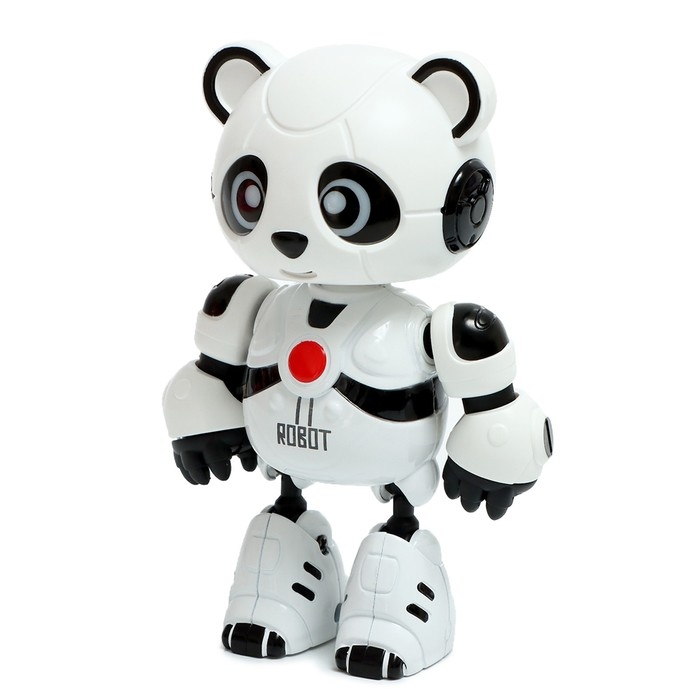 Робот «Пэнди», запись голоса, реагирует на прикосновение, световые и звуковые эффекты, металлический Робот «Пэнди», запись голоса, реагирует на прикосновение, световые и звуковые эффекты, металлический