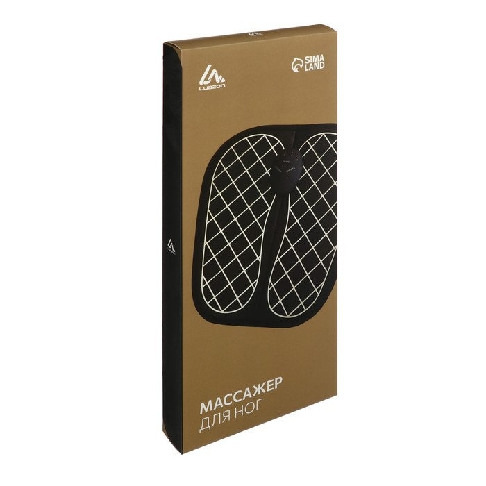 Массажёр для ног Luazon LEM-35, миостимулятор, 6 режимов, 2*ААА (не в компл.) Массажёр для ног Luazon LEM-35, миостимулятор, 6 режимов, 2*ААА (не в компл.)