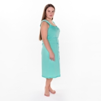 Ночная сорочка женская, цвет ментол, размер 60