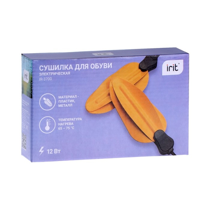 Сушилка для обуви Irit IR-3700, 12 Вт, электрическая. 220 В Сушилка для обуви Irit IR-3700, 12 Вт, электрическая. 220 В