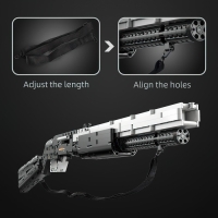 Конструктор &laquo;Техно. Дробовик&raquo;, 2 варианта сборки, 880 деталей