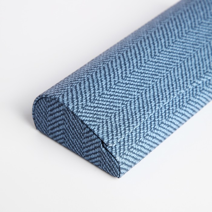 Футляр для очков на магните, длина 16 см, цвет синий Футляр для очков на магните, длина 16 см, цвет синий