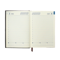 Ежедневник полудатированный, А5, 192 листа, линейка, обложка кожзам, золотой срез "Крокодил", черный Ежедневник полудатированный, А5, 192 листа, линейка, обложка кожзам, золотой срез "Крокодил", черный