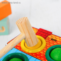 Стучалка-сортер &laquo;Домик&raquo;, с молотком