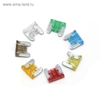 Флажковые предохранители Goodyear &laquo;микро&raquo; 10 шт + экстрактор, 5 А - 30 А