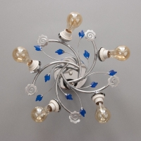 Люстра "Бэлл" БП 5х40Вт Е27 Хром МОДЕЛЬ: 2612356