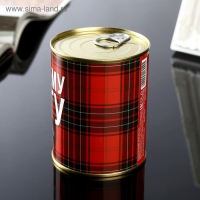 Носки в банке "Лучшему другу" (мужские, цвет черный) Носки в банке "Лучшему другу" (мужские, цвет черный)