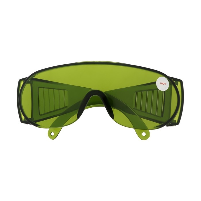 Очки защитные ТУНДРА, зеленые, открытого типа, ударопрочный материал Очки защитные ТУНДРА, зеленые, открытого типа, ударопрочный материал