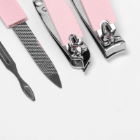 Набор маникюрный «Juice», 7 предметов, в футляре, цвет МИКС Набор маникюрный «Juice», 7 предметов, в футляре, цвет МИКС