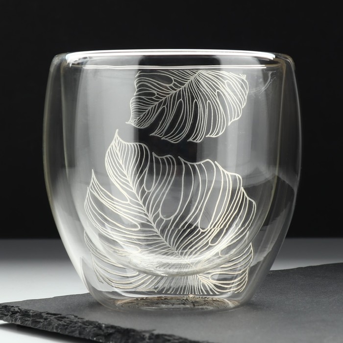 Стакан с двойными стенками &laquo;Тропики&raquo;, 250 мл