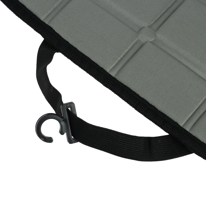 Накидка с подогревом TORSO, 12 В, регулятор, 95&times;50 см, провод 130 см, серый