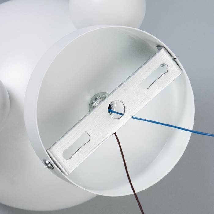 Бра "Барни" Е27 40Вт белый 20х20х20см