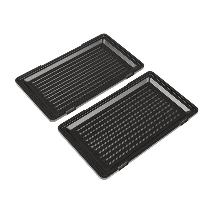 Мультигриль Sakura SA-7424, 750 Вт, 3 сменные панели, антипригарное покрытие, серо-чёрный Мультигриль Sakura SA-7424, 750 Вт, 3 сменные панели, антипригарное покрытие, серо-чёрный