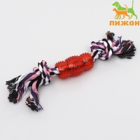 Игрушка тренировочная канатная "Леденец", микс цветов Игрушка тренировочная канатная "Леденец", микс цветов