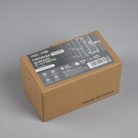 Гирлянда &laquo;Бахрома&raquo; 6 &times; 0.7 м, IP44, УМС, белая нить, 120 LED, свечение белое, мерцание, 220 В