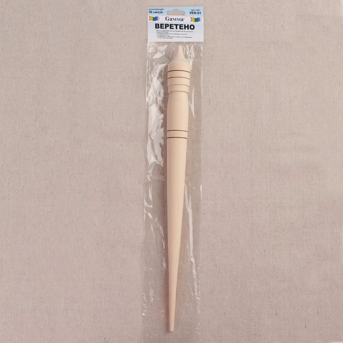 Веретено для прядения, липа, 30 см