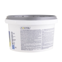 Краска водно-дисперсионная ЛАКРА для стен и потолков белоснежная 3кг