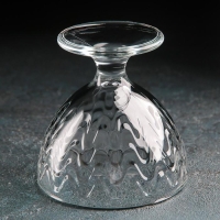 Креманка стеклянная &laquo;Мальва. Волна&raquo;, 310 мл, d=10 см