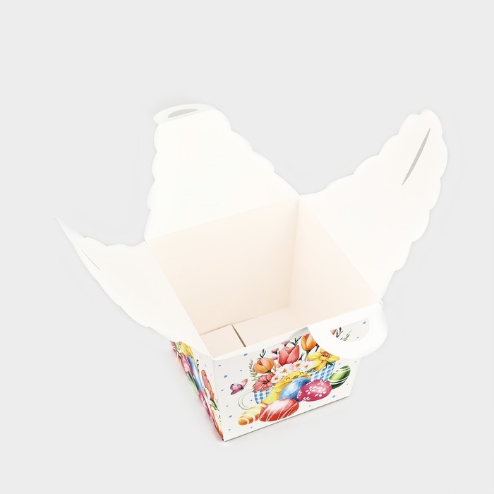 Коробка складная «Счастливой Пасхи», 17 х 17 х 26 см Коробка складная «Счастливой Пасхи», 17 х 17 х 26 см