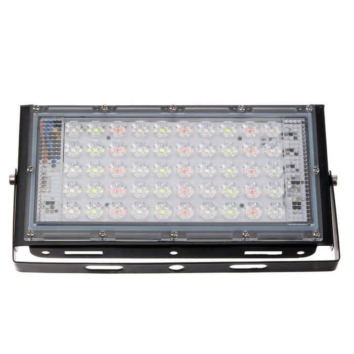 Прожектор светодиодный модульный, RGB+W, с пультом, 50Вт, IP65, 220В Черный Прожектор светодиодный модульный, RGB+W, с пультом, 50Вт, IP65, 220В Черный