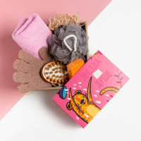 Подарочный набор Этель "Звезда в душе" полотенце 30х60 см и банные аксессуары Подарочный набор Этель "Звезда в душе" полотенце 30х60 см и банные аксессуары