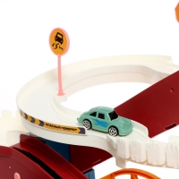 Автотрек &laquo;Виражи&raquo;, световые и звуковые эффекты, работает от батареек