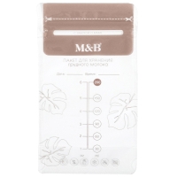 Пакеты для хранения и заморозки грудного молока, 200 мл., набор 15 шт., Mum&Baby Пакеты для хранения и заморозки грудного молока, 200 мл., набор 15 шт., Mum&Baby