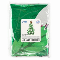 Шар фольгированный 50" &laquo;Обьёмная снежная новогодняя ёлка&raquo;