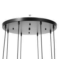 Светильник-каскад "Квадрат" 8хЕ27 40Вт черный 57х57х290 см Светильник-каскад "Квадрат" 8хЕ27 40Вт черный 57х57х290 см