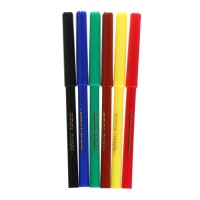 Фломастеры 6 цветов Мульти-Пульти &laquo;Енот во Франции&raquo;, смываемые