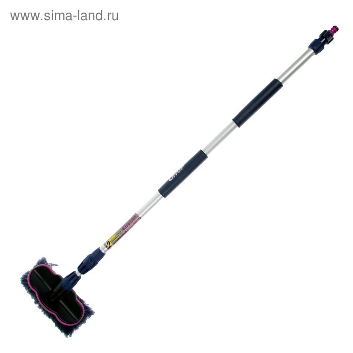 Щетка для мытья CityUp, CU-610, телескопическая, 99-160 см, под шланг, с краном Щетка для мытья CityUp, CU-610, телескопическая, 99-160 см, под шланг, с краном