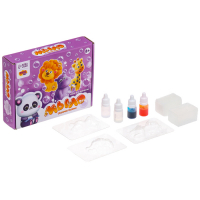 Мыло своими руками &laquo;Дружные зверята&raquo;, набор для мыловарения