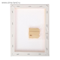 Холст на подрамнике, хлопок 100%, 18 х 24 х 1.8 см, акриловый грунт, мелкозернистый, 280 г/м&sup2;