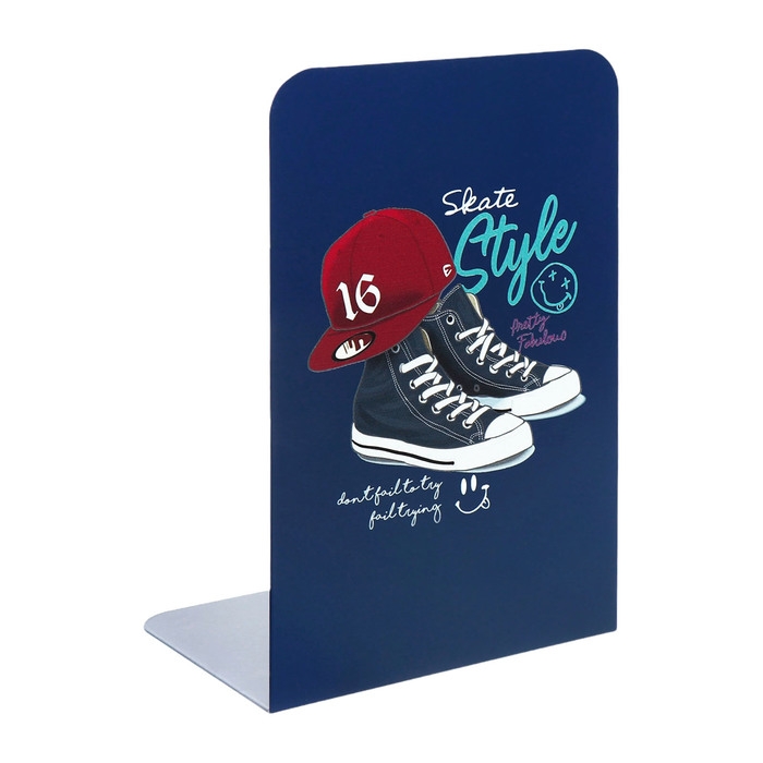 Подставки для книг Подставки для книг "Кеды", 2 штуки, синие