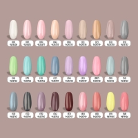 Гель лак для ногтей &laquo;DELICATE NUDE&raquo;, 3-х фазный, 8 мл, LED/UV, цвет бирюзовый (31)