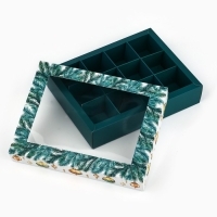 Коробка складная под 12 конфет «Ёлочные игрушки», 14.4 х 18.4 х 3.8 см, Новый год Коробка складная под 12 конфет «Ёлочные игрушки», 14.4 х 18.4 х 3.8 см, Новый год