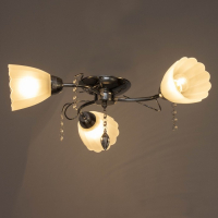 Люстра "Адель" 3x40Вт E27 хром 48х46х17 см Люстра "Адель" 3x40Вт E27 хром 48х46х17 см