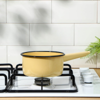 Ковш эмалированный, 1 л, цвет МИКС Ковш эмалированный, 1 л, цвет МИКС