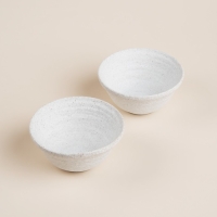 Набор салатников керамических SL Home &laquo;Арена Бланка&raquo;, 350 мл, d=12,5 см, цвет белый