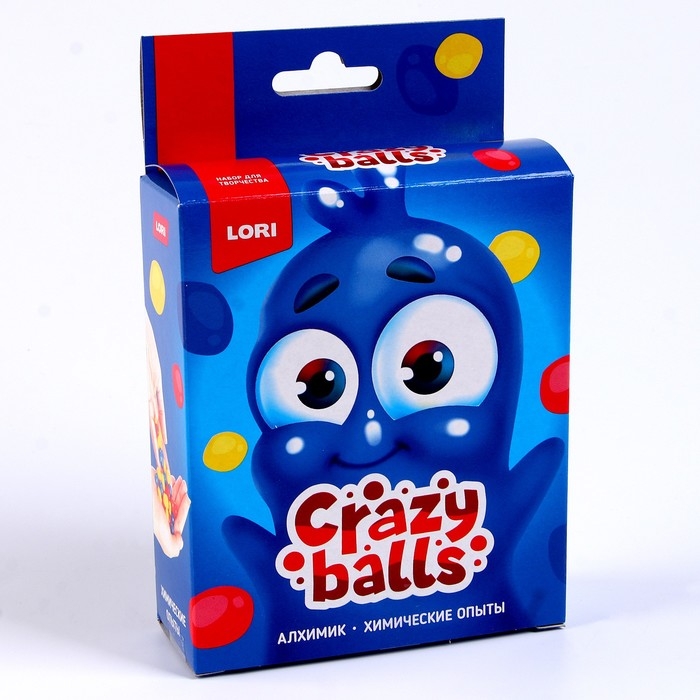 Химические опыты.Crazy Balls «Жёлтый, синий и красный шарики» Химические опыты.Crazy Balls «Жёлтый, синий и красный шарики»